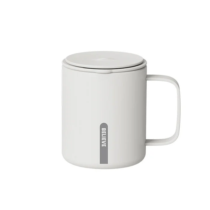 လက်ကိုင်ပါရှိသော 12oz Stainless Steel Tumbler