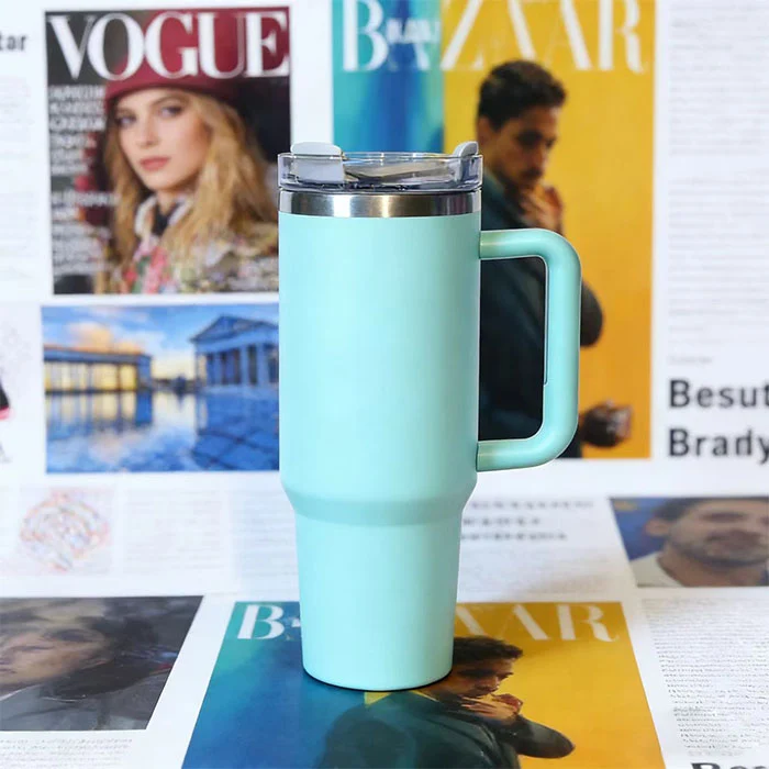 လက်ကိုင်ပါရှိသော 40oz Tumbler