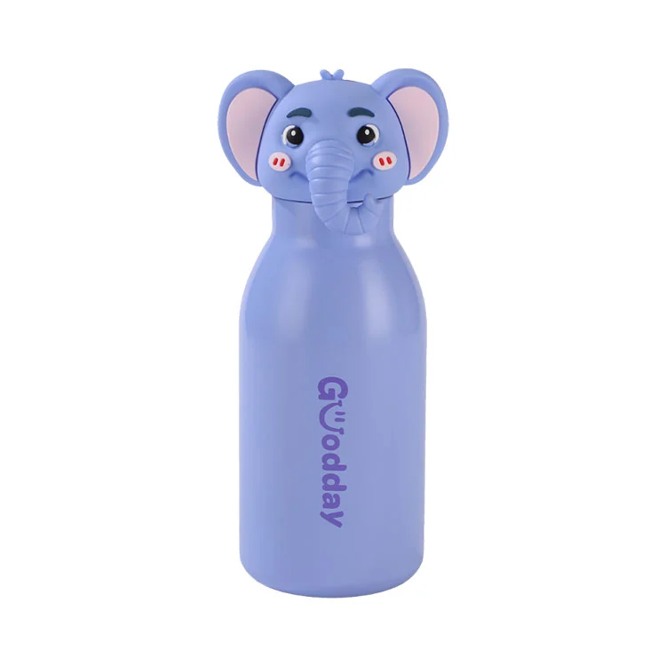 450ml ကာတွန်းခေါင်းကလေးများ Stainless Steel ရေခွက်
